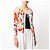 Christian Dior Cardigã de malha floral e renda - vista 3