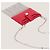 Miu Miu Cartera roja con flecos de cristales - vista 7