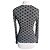 Top transpassado de bolinhas Moschino Preto Cinza - vista 2