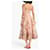 Zimmermann Robe Midi en Lin et Soie Imprimé Floral Multicolore Pêche  - vue 5