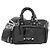 Louis Vuitton Keepall Cargo Bandoulière 25cm Borsa Boston Nero