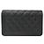 Catena per portafoglio Chanel Boy Line AP1117 in pelle di vitello martellata nera - vista 2