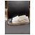 Espadrilles Chanel in pelle trapuntata bianco e nero - vista 11