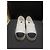 Espadrilles Chanel in pelle trapuntata bianco e nero - vista 2