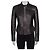 Kurze Alberta Ferretti Lammfelllederjacke NWOT IT44/S