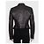 Kurze Alberta Ferretti Lammfelllederjacke NWOT IT44/S - Ansicht 3