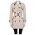Gabardina corta beige Burberry con cinturón EU32/XXS De segunda mano