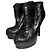 Yves Saint Laurent Tribtoo Botas Plataforma Cuero Negro