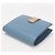 Céline Celine Bi-fold Wallet - Blaues Leder - Ansicht 2