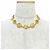 Collana tonda con logo e moneta CHANEL Vintage Coco Mademoiselle D'oro - vista 2