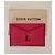 Louis Vuitton Lockme Tarjetero Rose Vif piel granulada Rosa - vista 3
