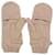 Hermès Hermes Baltimore Sellier Button Kaschmirhandschuhe Beige  - Ansicht 2