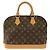 Borsa Louis Vuitton Monogram Alma PM Marrone