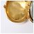 Chanel 95P Coco Mark Medaillon Anhänger Mirror Golden - Ansicht 7
