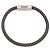 Hermès Bracciale in pelle Hermes Puzzle H Grigio - vista 6