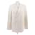 Céline Weißer Blazer mit Streifen  - Ansicht 1