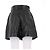 Short de couro Dolce & Gabbana preto - vista 2