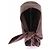 Magda Butrym Balaclava marrone in pelle