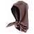 Magda Butrym Balaclava marrone in pelle - vista 2