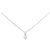 Autre Marque Collana in platino Pt900/Pt850 e diamante Argento