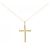 Autre Marque Collana con Croce Au750 D'oro