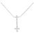 Autre Marque Collana in Au750 e Diamanti Argento