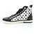 Sneakers Jimmy Choo Nero Bianco - vista 2
