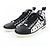Sneakers Jimmy Choo Nero Bianco - vista 3