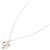 Autre Marque Collana in oro rosa K10 e diamanti - vista 2