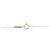 Tiffany & Co Collier Tiffany 1837 Interlocking en argent et or rose - vue 5