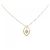 Autre Marque Collana 2-way in Au750 e Diamanti D'oro