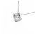 Autre Marque Collana con diamante K10WG Argento - vista 4