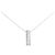 Autre Marque Collana con Diamanti Au750 Argento