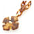 Timeless Collana Chanel Marrone  - vista 3