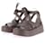Marsèll Sandali con platform Marrone