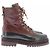 Autre Marque Bordeaux Schnürstiefeletten Braun - Ansicht 4