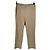 Autre Marque Pantalón marrón a rayas Castaño