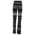 Missoni Pantalón negro con patrón de espiga
