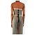 Alessandra Rich Bustier de lana gris con hebillas - talla UK 8 - vista 2