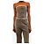 Alessandra Rich Bustier de lana gris con hebillas - talla UK 8 - vista 4