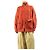 Hermès Orangefarbener Wollstrickjacke mit Reißverschluss - Größe UK 10