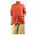 Hermès Orangefarbener Wollstrickjacke mit Reißverschluss - Größe UK 10 - Ansicht 3