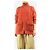 Hermès Orangefarbener Wollstrickjacke mit Reißverschluss - Größe UK 10 - Ansicht 4