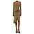 Jacquemus Grünes La Montagne Kleid - Größe UK 6