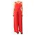 Autre Marque Mono de pierna ancha sin mangas rojo - talla UK 8 Roja - vista 4
