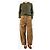 Autre Marque Pantalones de algodón marrón - talla UK 10 Castaño - vista 2