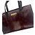 Bolso Louis Vuitton Monogram de piel charol granate Burdeos
