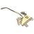 Hermès HERMES Cheval Rodeo Coeur PM Accessorio per borsa / Portachiavi Bianco Giallo - vista 5