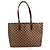 Borsa Tote Louis Vuitton Damier Luco Marrone Damier ebene