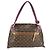 Borsa Tote Louis Vuitton Monogram Olympe Marrone Porpora Monogramma - vista 2